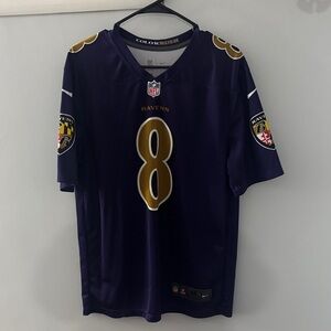 Nike Ravens Color Rush NFL Jersey